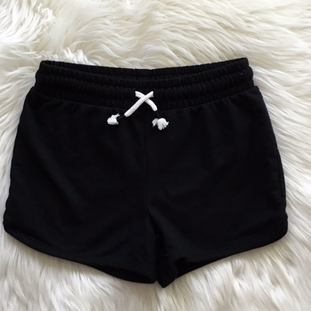 Cat & Jack Black Pull On Fleece Shorts